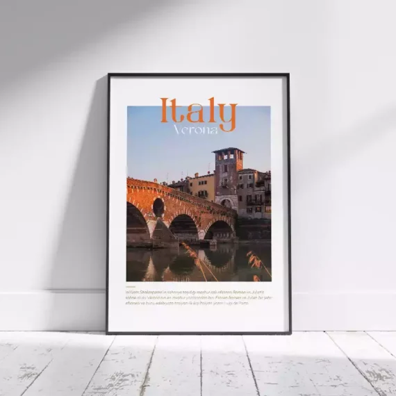 Verona in Italy – Country Dekoratif Duvar Tablosu