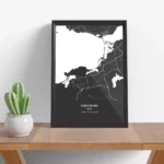 Maps - Portofino Dekoratif Duvar Tablosu